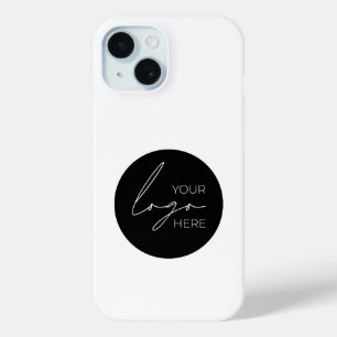 Funda Para iPhone 15 Compañía comercial promocional con logotipos de em