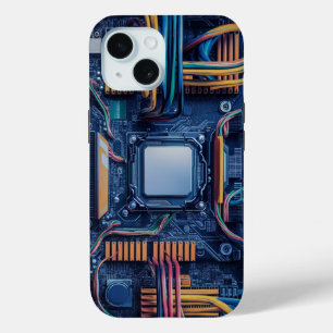 Funda Para iPhone 15 Componentes de CPU de motherboard