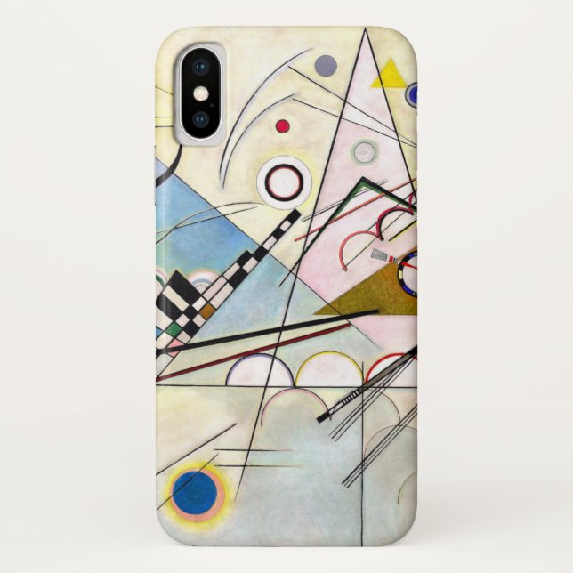 Funda De Case-Mate Para iPhone Composición 8 de Kandinsky (Reverso)