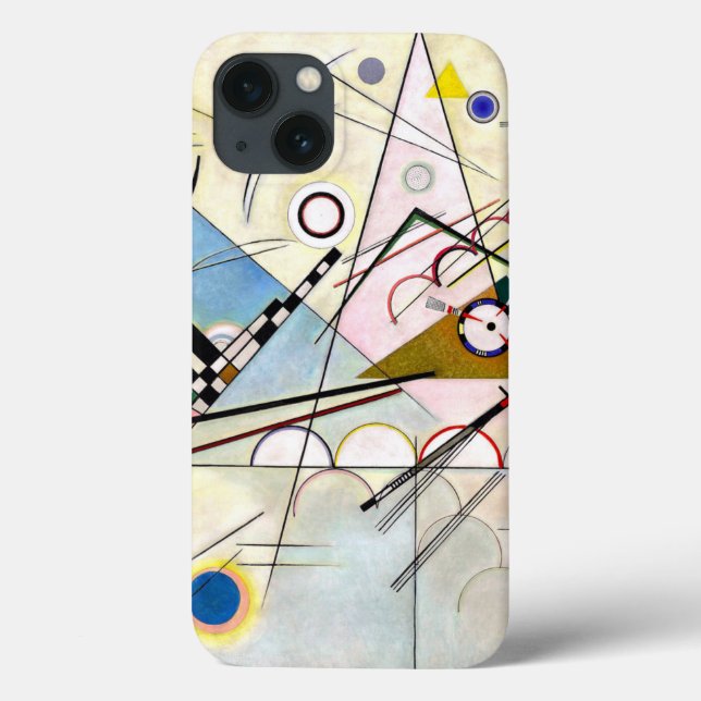 Funda De Case-Mate Para iPhone Composición 8 de Kandinsky (Reverso)