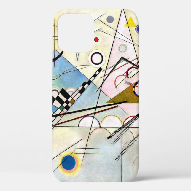 Funda De Case-Mate Para iPhone Composición 8 de Kandinsky (Reverso )
