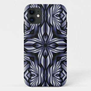 Funda Para iPhone 11 Composición fractal - metalizado Kaleidoscope