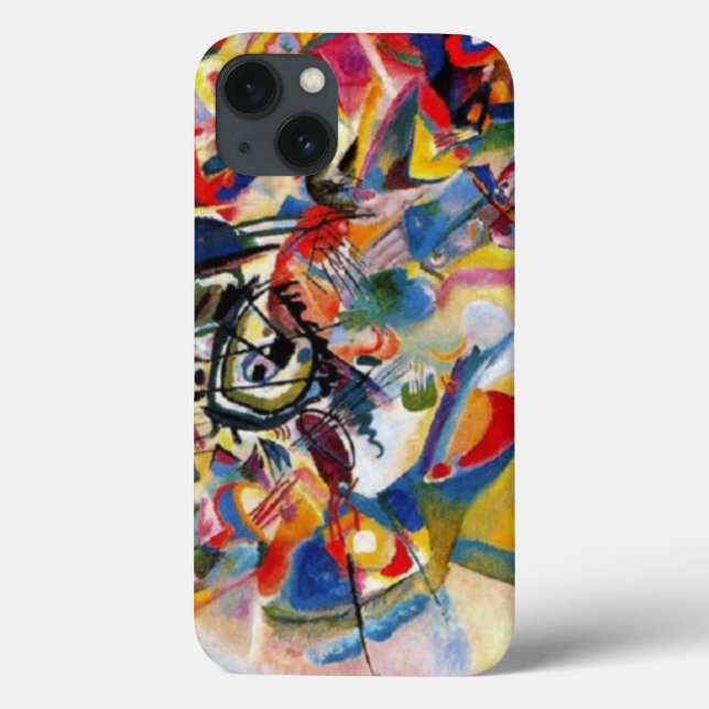 Funda De Case-Mate Para iPhone Composición VII de Kandinsky (Reverso)