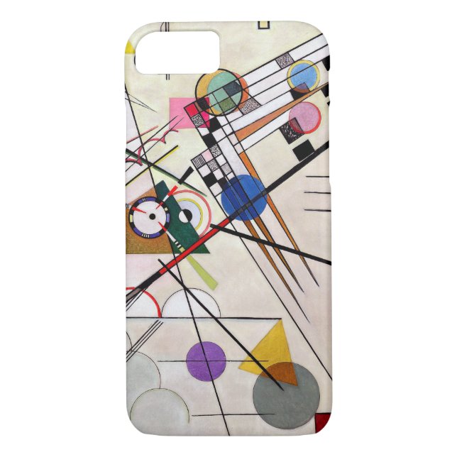 Funda De Case-Mate Para iPhone Composición VIII, Wassily Kandinsky (Reverso)