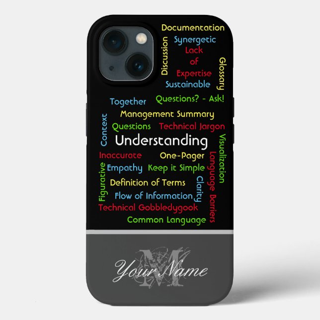 Funda De Case-Mate Para iPhone ¡Comprensión fácil para los directores de proyecto (Reverso )
