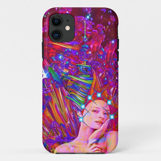 Funda De Case-Mate Para iPhone Comunicación de Starlight (Reverso)