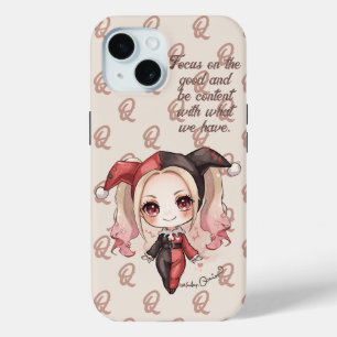 Funda Para iPhone 15 Concéntrate en lo bueno y sé contento con lo que t
