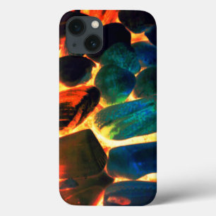 Funda Para iPhone 13 Concha de ostión marina sobre lava volcánica calie
