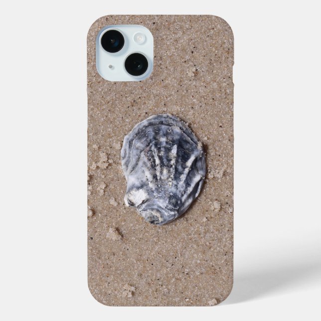 Funda De Case-Mate Para iPhone Concha marina en la costa (Reverso )