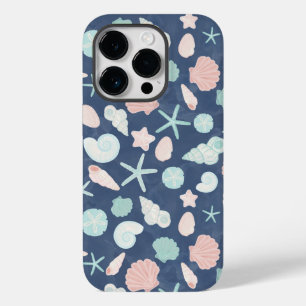 Funda Para iPhone 14 Pro De Case-Mate Conchas Costeras Playa y Diseño Oceánico