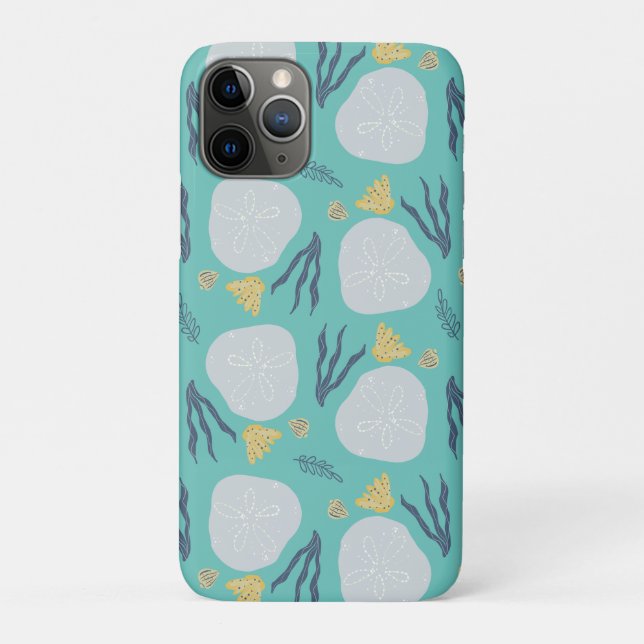 Funda De Case-Mate Para iPhone Conchas de dólar de arena de verano (Reverso)