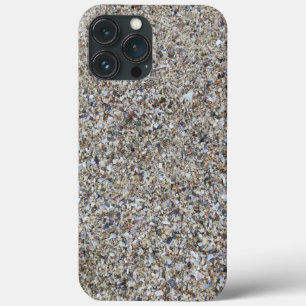 Funda Para iPhone 13 Pro Max Conchas de fondo en la playa del océano