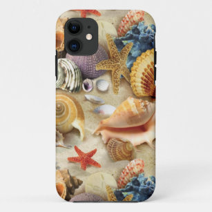 Funda Para iPhone 11 conchas marinas en la playa