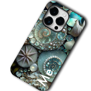 Funda Para iPhone 14 Pro De Case-Mate Conchas Purpurinoso de mar orgánico irlandesas,Ver