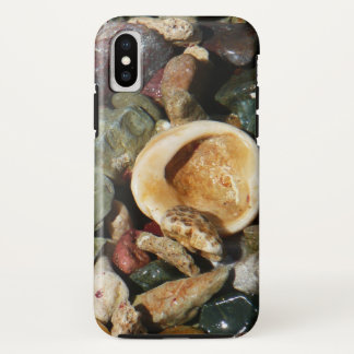 Funda Para iPhone XS conchas, rocas y fotografía de la naturaleza coral