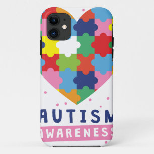 Funda Para iPhone 11 conciencia del autismo rosa