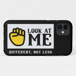 Funda Para iPhone 11 CONCIENCIA DIFERENTE, NO MENOR EN lenguaje de seña