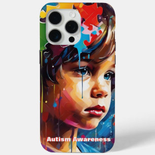 Funda Para iPhone 15 Pro Max Conciencia sobre el autismo -