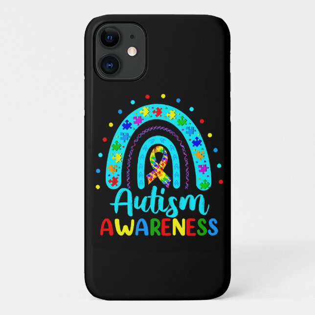 Funda De Case-Mate Para iPhone Conciencia sobre el autismo (Reverso)