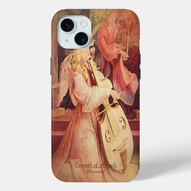 Funda De Case-Mate Para iPhone Concierto de ángeles (Reverso )
