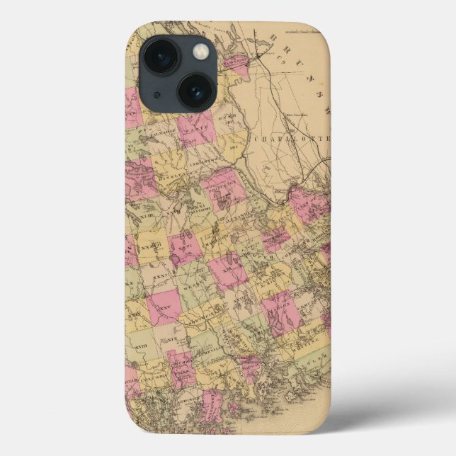 Funda De Case-Mate Para iPhone Condado de Washington, Maine (Reverso)