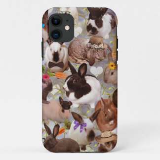Funda Para iPhone 11 Conejitos felices
