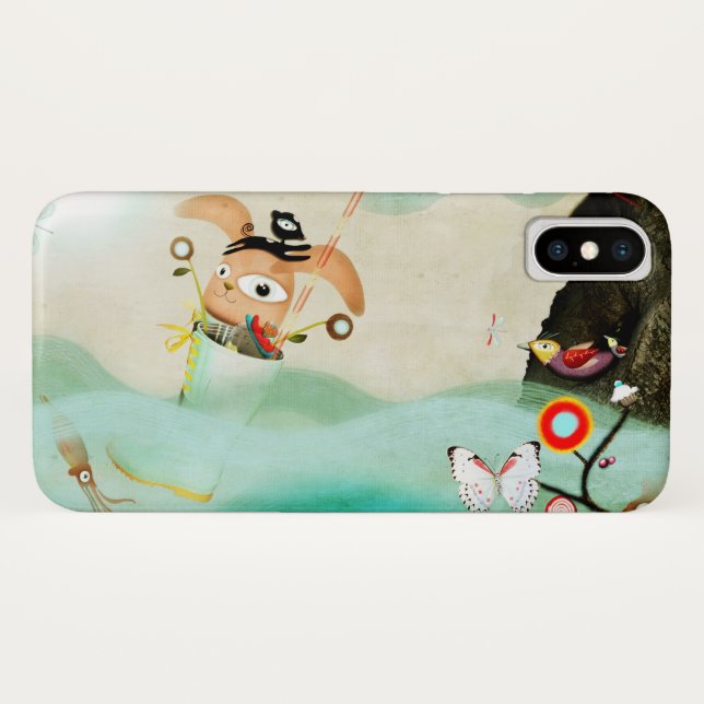 Funda De Case-Mate Para iPhone Conejo (Reverso (horizontal))