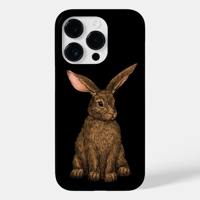 Funda De Case-Mate Para iPhone Conejo 3 (Reverso )