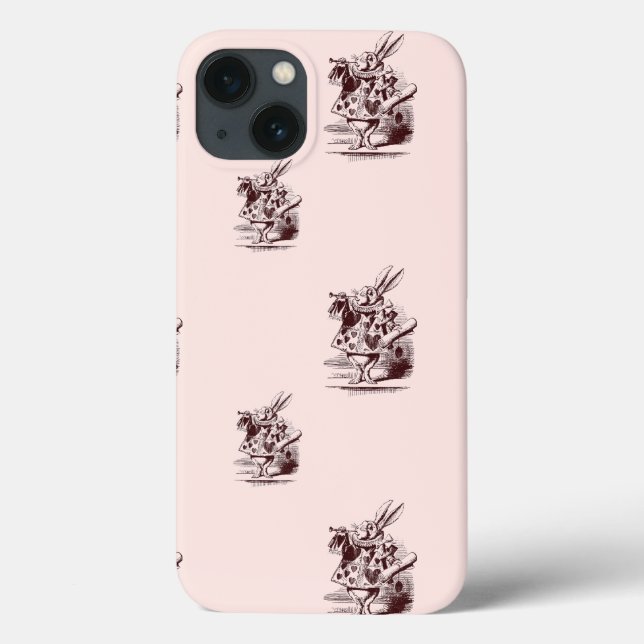 Funda De Case-Mate Para iPhone Conejo blanco (Reverso)