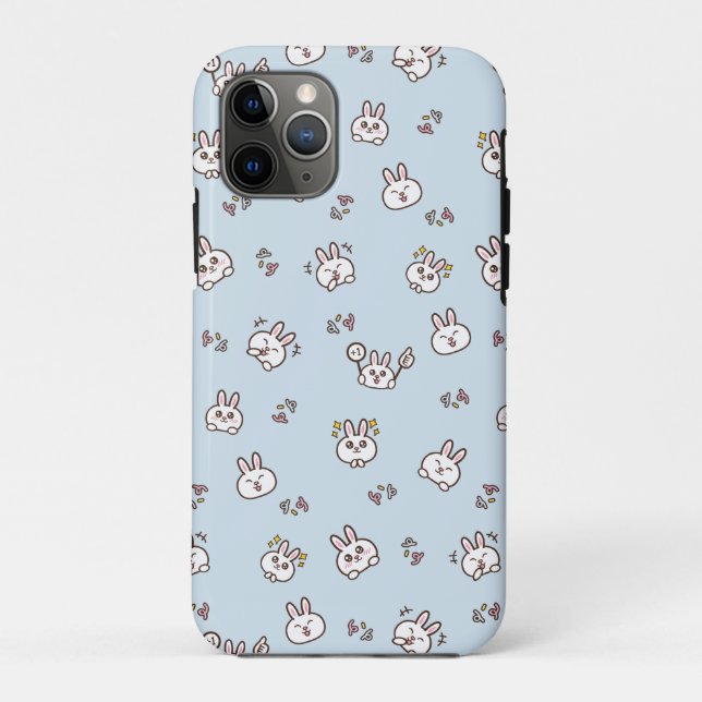 Funda De Case-Mate Para iPhone Conejo bonito (Reverso)