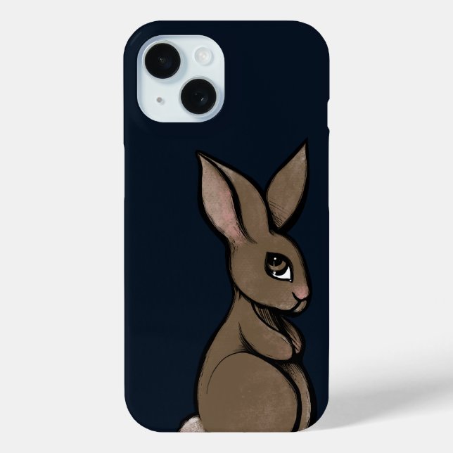 Funda De Case-Mate Para iPhone Conejo conejo conejo conejo cute Pascua Ostara art (Reverso )