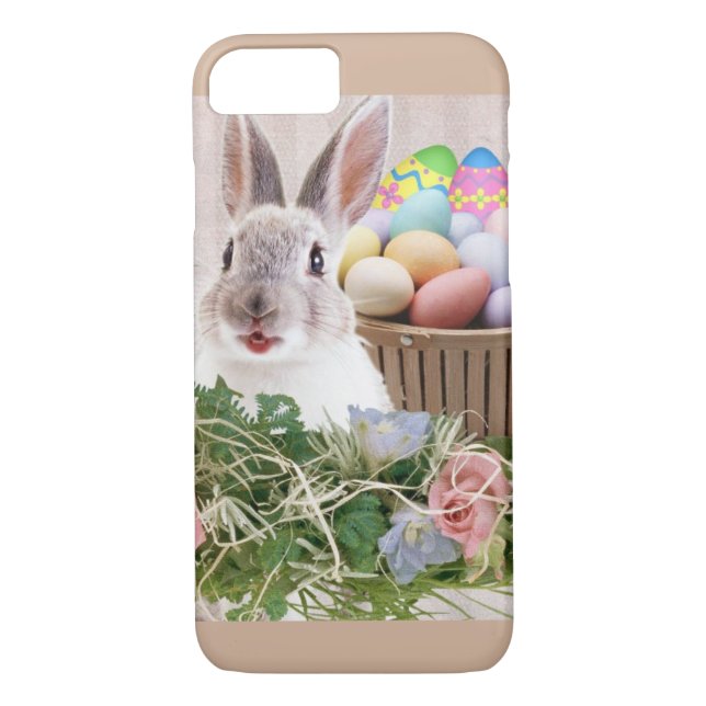 Funda De Case-Mate Para iPhone Conejo de Pascua (Reverso)