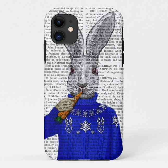 Funda De Case-Mate Para iPhone Conejo en suéter 2 (Reverso)