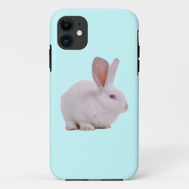 Funda De Case-Mate Para iPhone Conejo Kawaii Lindo (Reverso)