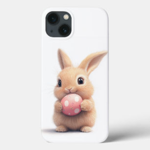 Funda Para iPhone 13 Conejo lindo con estuche de teléfono de huevo de P