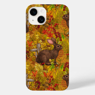 Funda Para iPhone 14 De Case-Mate Conejo otoñal en ocre