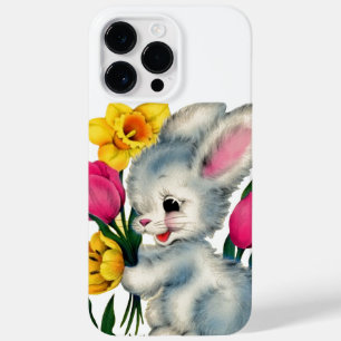 Funda Para iPhone 14 Pro Max De Case-Mate conejo retro vintage de Pascua