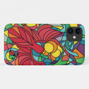 Funda Para iPhone 11 Conexiones coloridas: Naturaleza y Mascotas