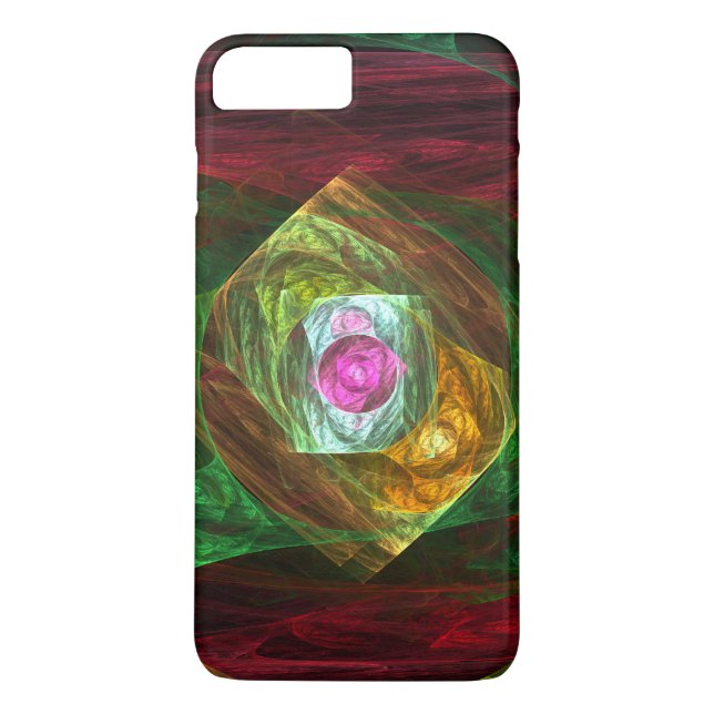 Funda De Case-Mate Para iPhone Conexiones dinámicas Resumen de arte (Reverso)