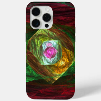 Funda Para iPhone 15 Pro Max Conexiones dinámicas Resumen de arte
