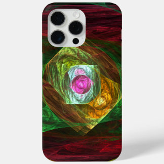 Funda Para iPhone 15 Pro Max Conexiones dinámicas Resumen de arte