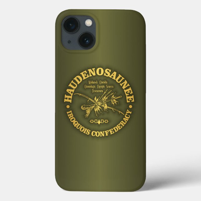Funda De Case-Mate Para iPhone Confederación Iroquesa (Haudenosaunee) (Reverso)