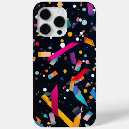 Funda Para iPhone 15 Pro Max Confeti de colores vivos