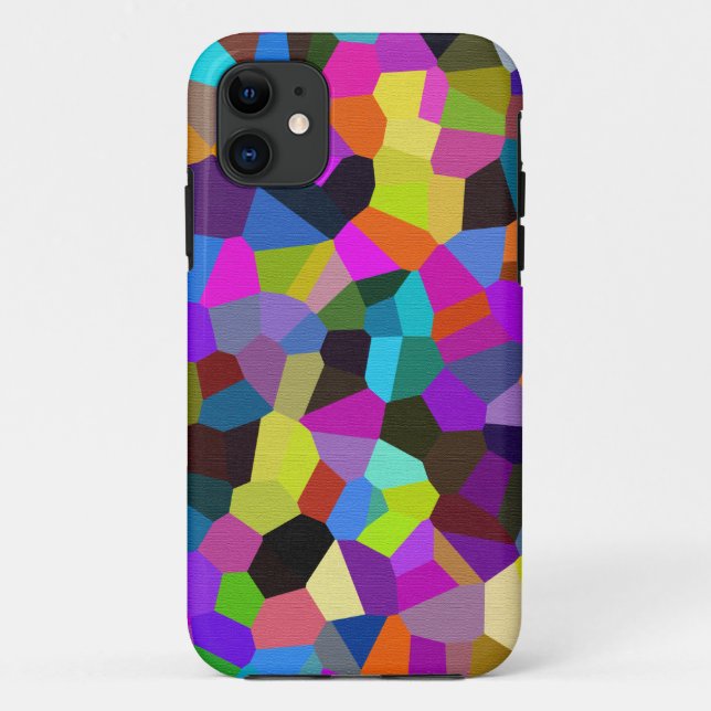 Funda De Case-Mate Para iPhone Confetti en tonos jewel (Reverso)