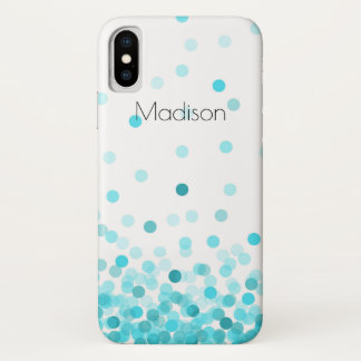 Funda Para iPhone X Confetti Funda-Mate Apenas hay Funda de iPhone X