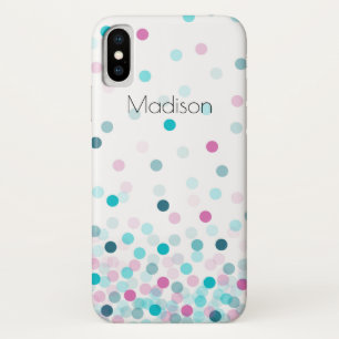 Funda Para iPhone X Confetti Funda-Mate Apenas hay Funda de iPhone X