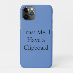 Funda Para iPhone 11 Pro Confía en Mí, Tengo una Tabla de Notas