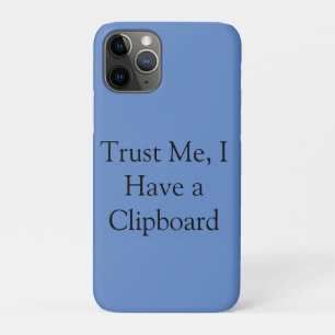 Funda Para iPhone 11 Pro Confía en Mí, Tengo una Tabla de Notas