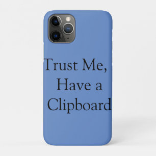 Funda Para iPhone 11 Pro Confía en Mí, Tengo una Tabla de Notas