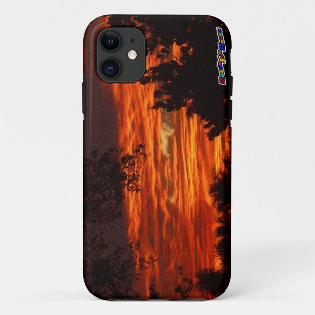 Funda De Case-Mate Para iPhone Conjunto de Sol (Reverso)